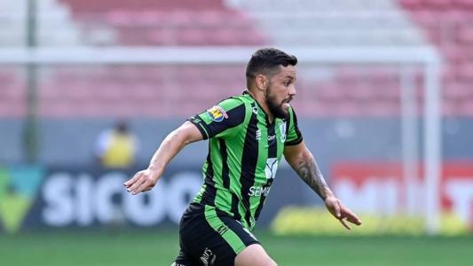 Felipe Azevedo marcou o gol do América no empate com o Flamengo