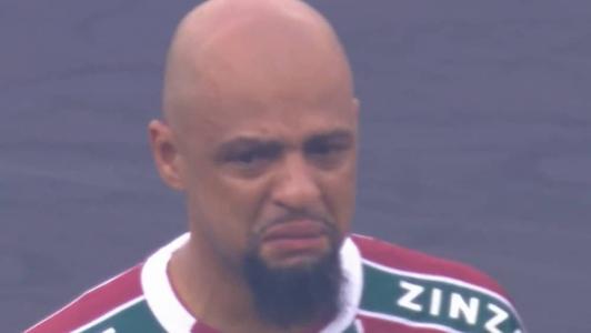 Felipe Melo emocionado antes da decisão da Libertadores