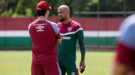 Felipe Melo está recuperado e vai jogar a final da Copa Libertadores ao lado de Nino na zaga