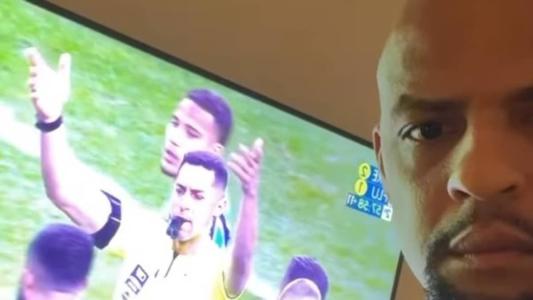 Felipe Melo protestou contra arbitragem de Grêmio 2 x 1 Fluminense