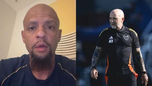 Felipe Melo ironiza Sampaoli, técnico do Atlético