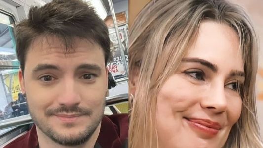 Felipe Neto e Rachel Sheherazade