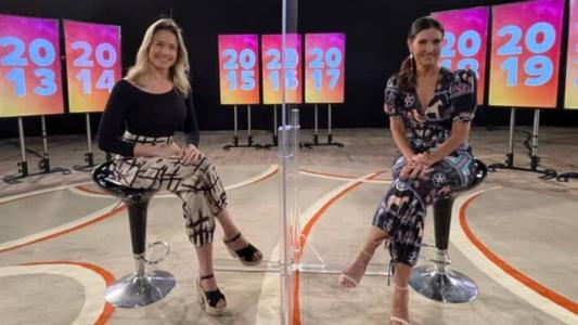 Fernanda Gentil (esq.) foi contratada pela CazeTV