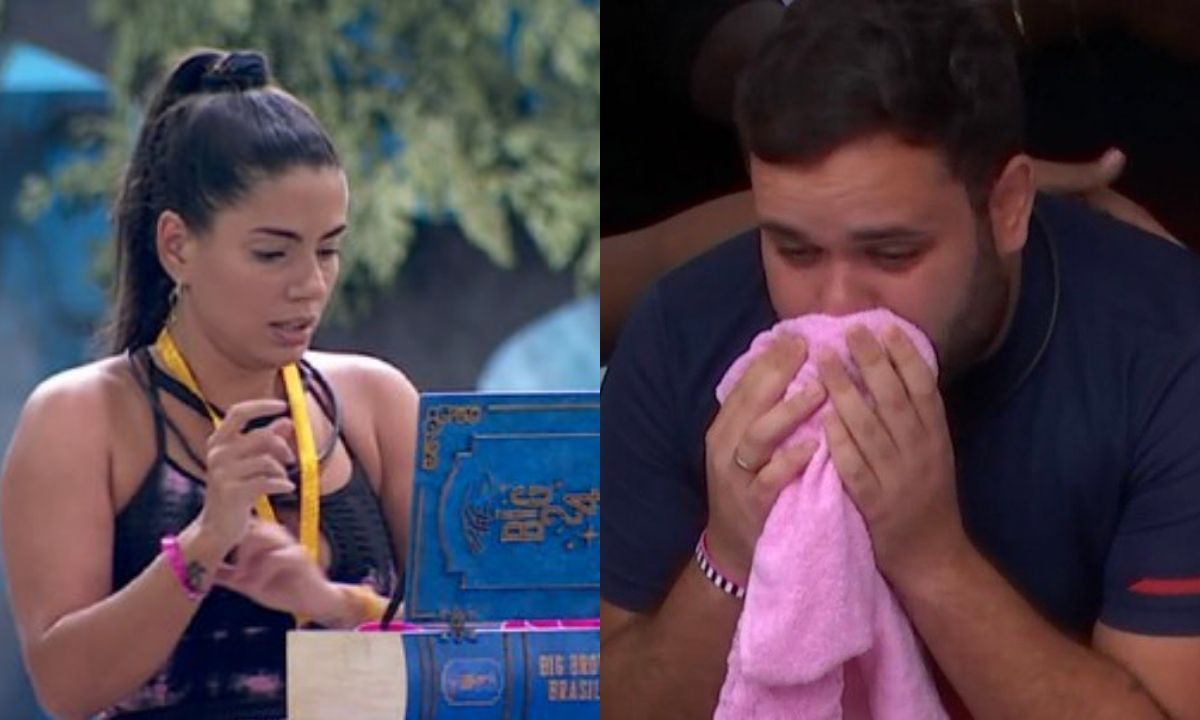 BBB 24: Michel chora ao ser escolhido para o VIP da Líder Fernanda
