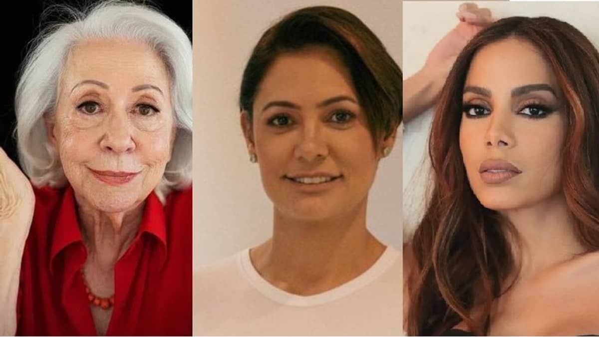Fernanda Montenegro, Michelle Bolsonaro e Anitta: pesquisa aponta as mulheres mais admiradas do Brasil
