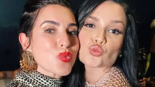 Fernanda Paes Leme e Juliette juntas em selfie