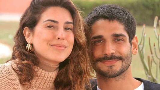 Fernanda Paes Leme e o noivo, Victor Sampaio