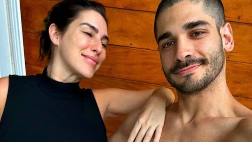 Fernanda Paes Leme e Victor Sampaio revelaram o nome da filha