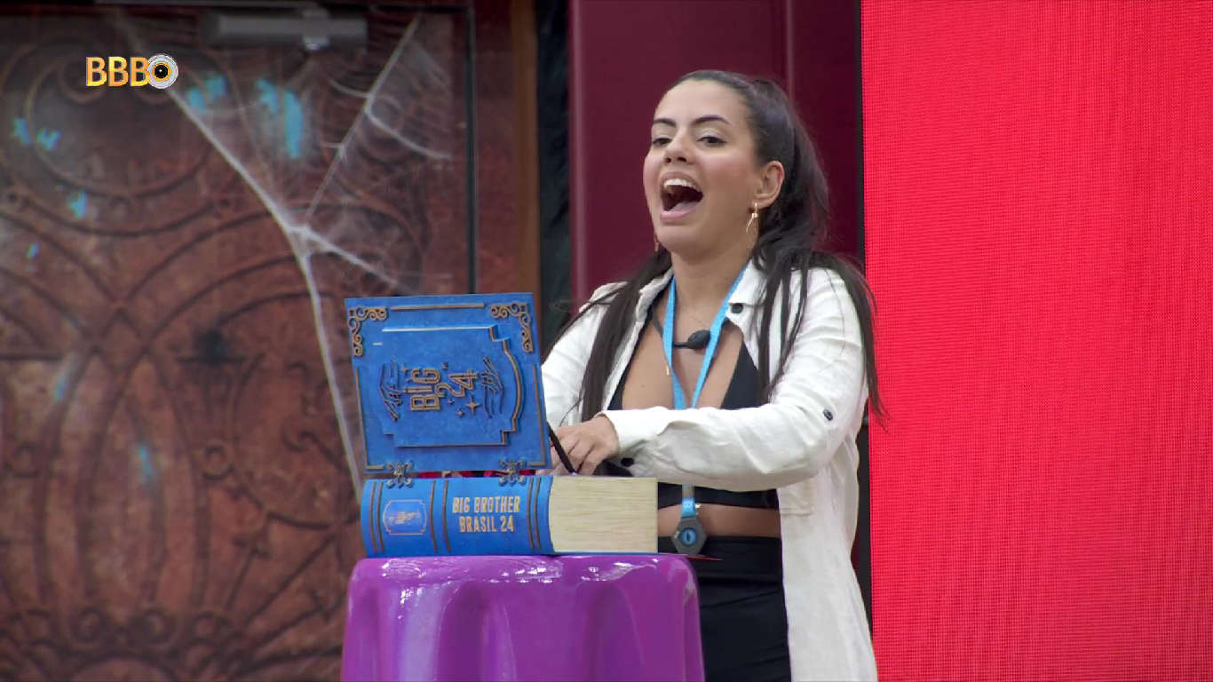 BBB 24: Fernanda vence a Prova do Anjo e está imune ao Paredão; veja quem está no Monstro