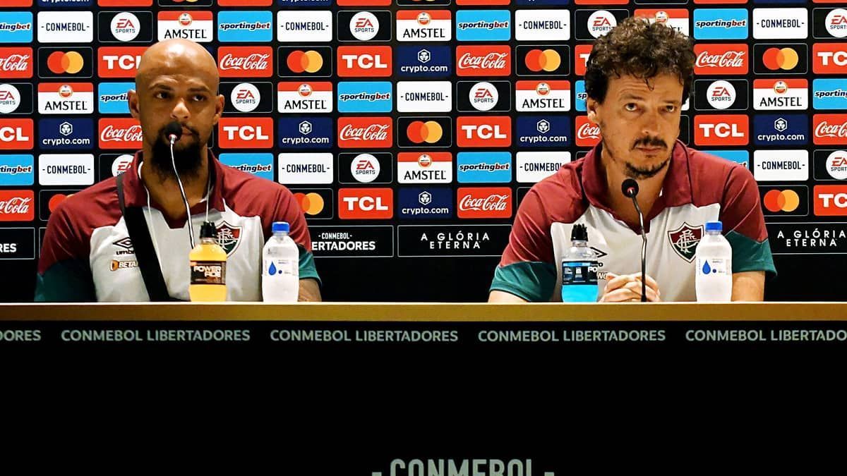 Diniz tranquiliza torcida do Fluminense sobre Marcelo: 'Não machucou'