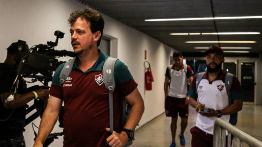Fernando Diniz e Marcelo deram coletiva após o empate com o Sporting Cristal