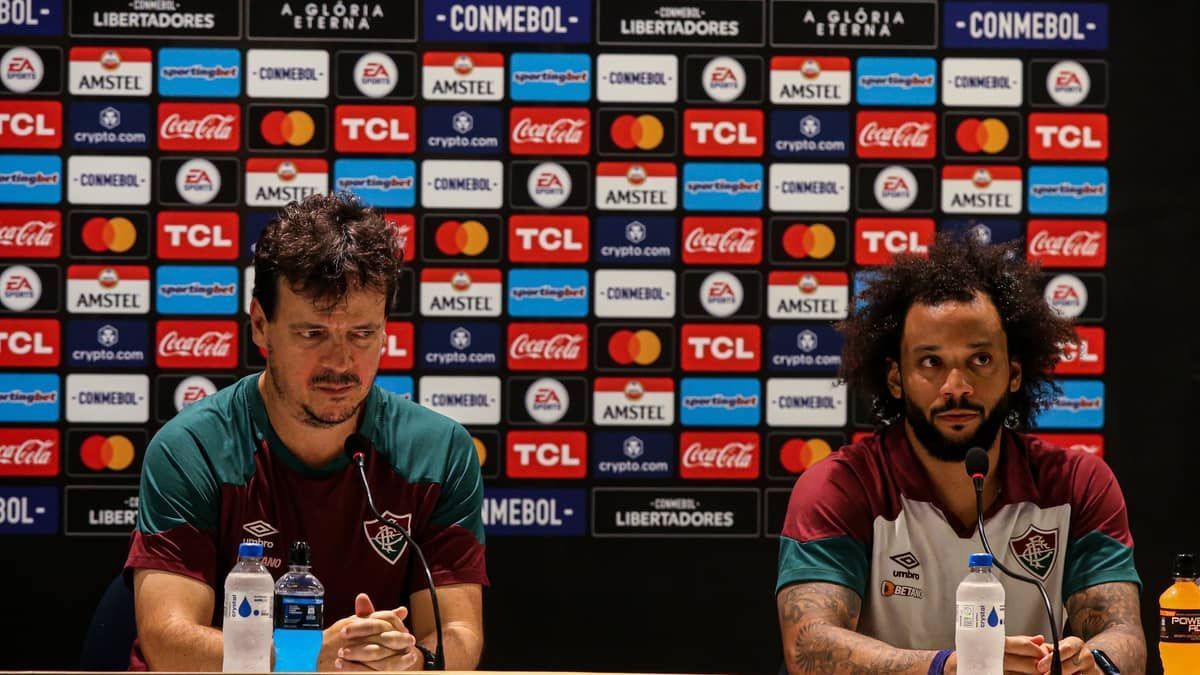 Fernando Diniz sai em defesa do grupo do Fluminense e nega atritos 