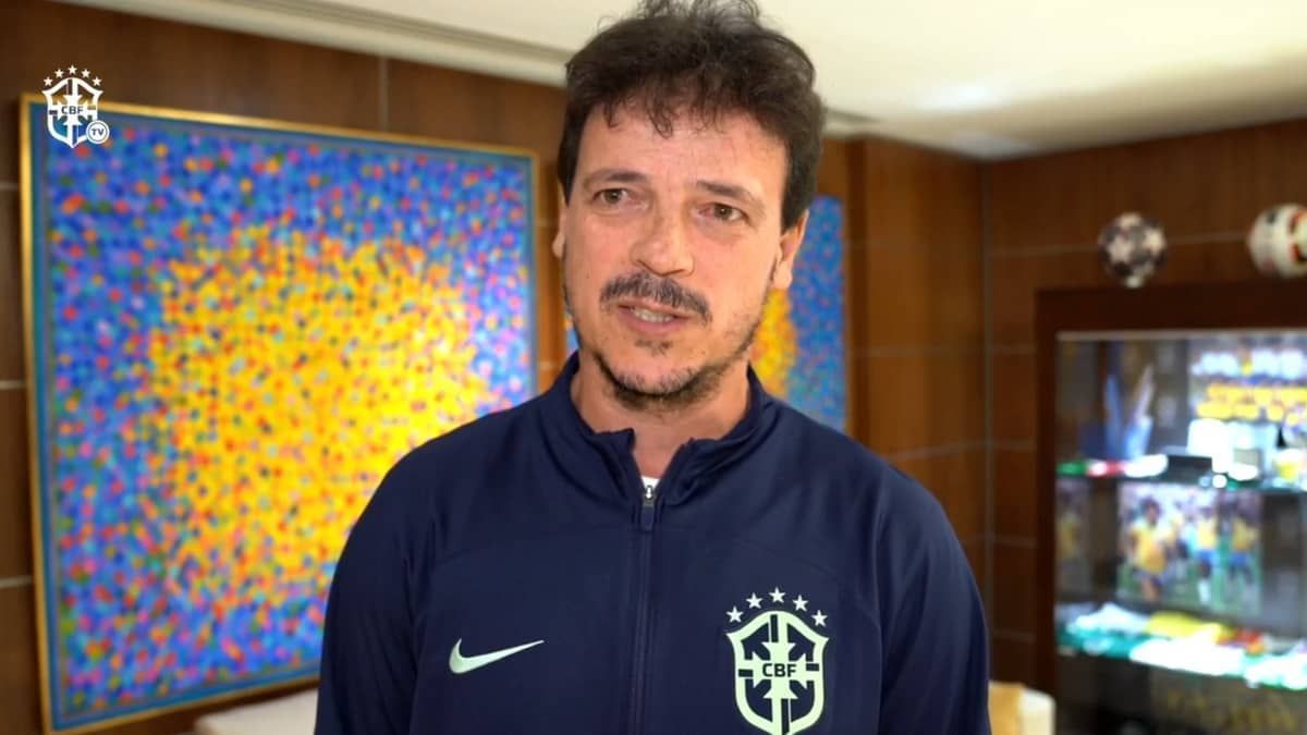 CBF oficializa Fernando Diniz como técnico interino da Seleção Brasileira