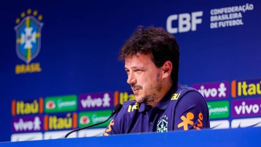 Fernando Diniz, técnico interino da Seleção Brasileira