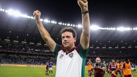 Fernando Diniz tem mais de 70% de aproveitamento no Fluminense
