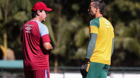 Fernando Diniz viu seu time ser eliminado em Itaquera