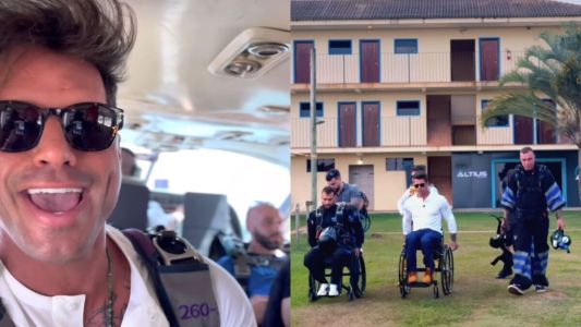 Fernando Fernandes sofreu um grave acidente de carro em 2009