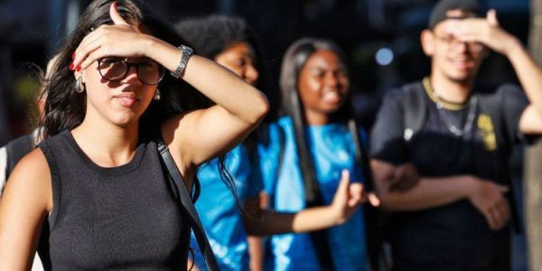 Temperaturas altas podem continuar para esta sexta-feira (2)