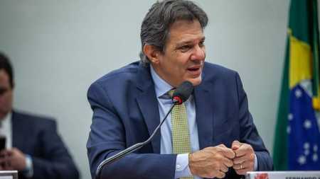 Fernando Haddad faz projeções para votação do novo marco fiscal na Câmara dos Deputados