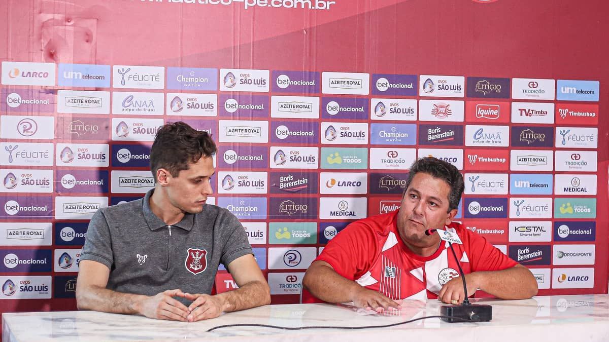 Contratações? Marchiori  pede apoio à torcida do Náutico: 'Primeiro, abracem'