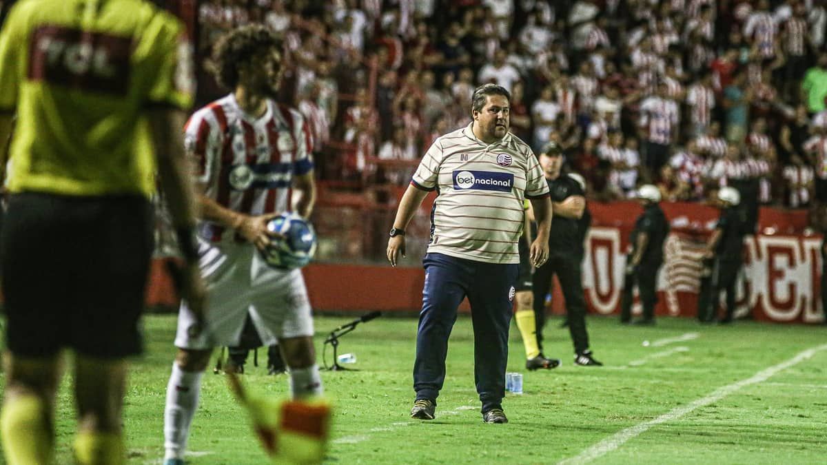 Técnico comemora crescimento do Náutico: 'As coisas vão acontecendo'