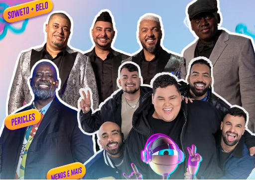 BBB 24: primeira festa tem shows de Soweto, Péricles e Menos é Mais