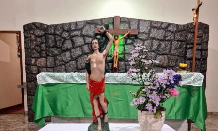 Festa de São Sebastião Comunidade Santa Cruz em Juiz de Fora Foto Pascom Paróquia NS de Fátima Divulgação.jpg