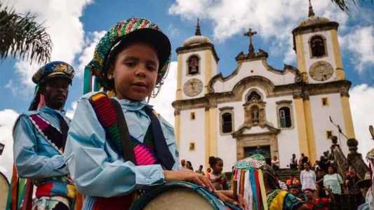 Festejos em honra ao Congado