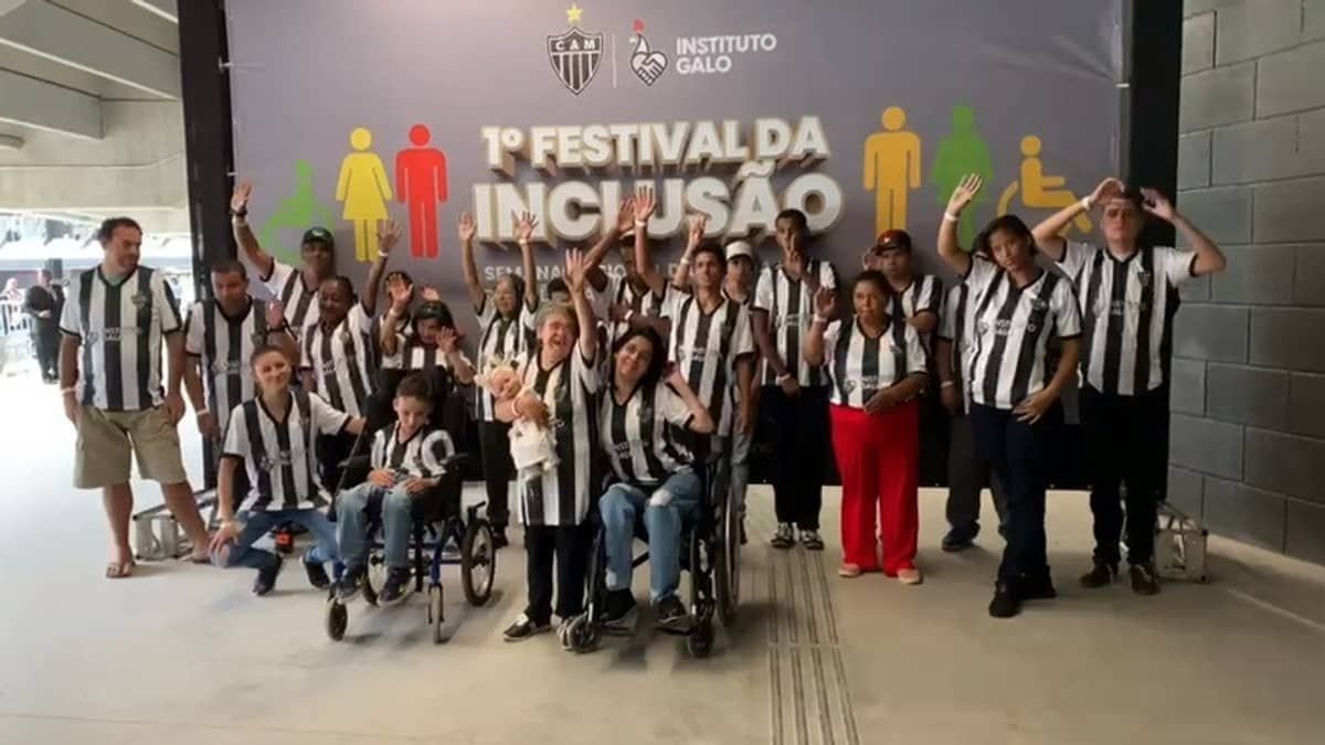 Instituto Galo celebra sucesso do Festival da Inclusão, na Arena MRV