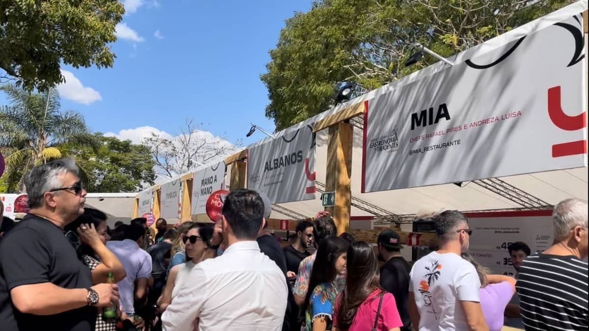 Doce que promete vida eterna é uma das atrações do Festival de gastronomia de Tiradentes 