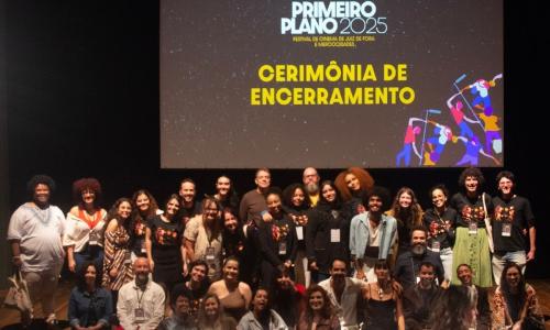 Cerimônia de encerramento do Festival Primeiro Plano 2025