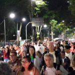 Vídeo: procissão de Corpus Christi arrasta fiéis na avenida Afonso Pena, em BH