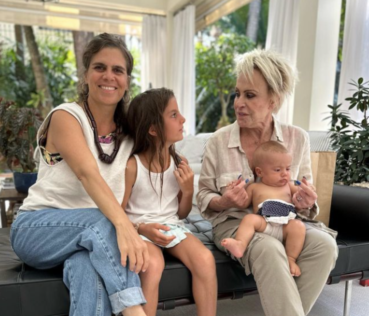 Ana Maria Braga presenteia filha com casa sustentável: 'um sonho'
