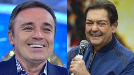 Filhos dos apresentadores Faustão e Gugu se apresentam em batalha de Lip Sync no programa "Domingão com Huck"