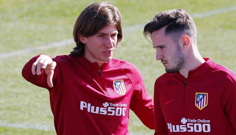 Saúl Ñíguez está entre os maiores parceiros de Filipe Luís, técnico do Flamengo