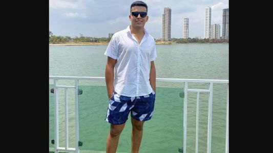 Filipe não sabia nada e se desesperou ao perceber a força da correnteza