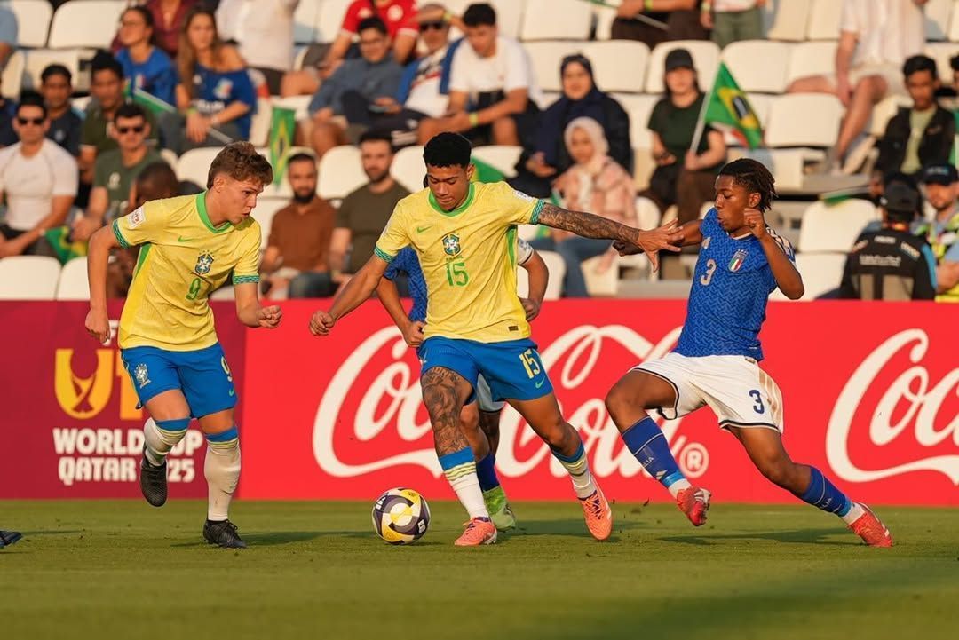 Brasil perde para Itália nos pênaltis e termina o Mundial Sub-17 em quarto
