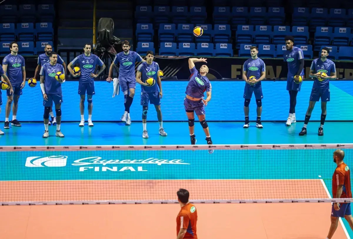 Técnico e ponteiro do Sada Cruzeiro projetam final da Superliga Masculina