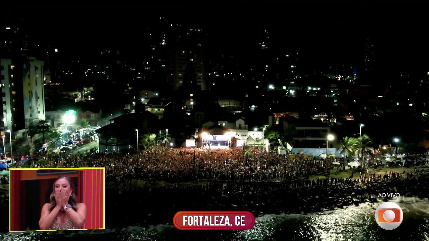 Final do BBB 25: Renata, Guilherme e João Pedro recebem apoio de multidão