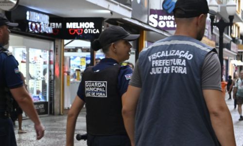 fiscalização comercio legal centro juiz de fora divulgação Prefeitura