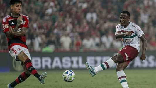 Flamengo, de Pulgar, e Fluminense, de Jhon Arias, empataram em clássico no Maracanã