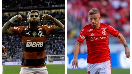 Flamengo e Inter terão escalações completamente opostas para 21ª rodada