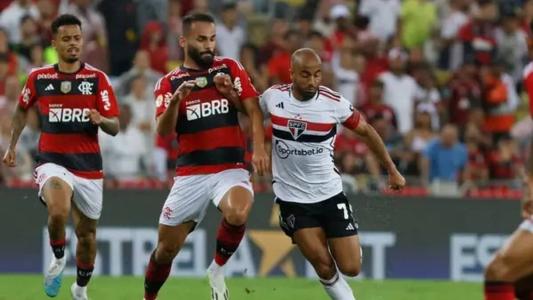 Flamengo e São Paulo se enfentaram neste domingo, no Maracanã