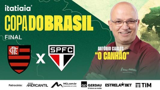 Flamengo e São Paulo fazem, neste domingo, o primeiro jogo da final da Copa do Brasil