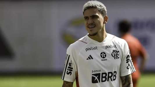 Flamengo foi confirmado com Pedro para jogo contra o Botafogo