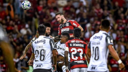 Flamengo foi derrotado pelo Atlético por 3 a 0