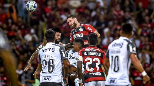 Flamengo foi derrotado pelo Atlético por 3 a 0
