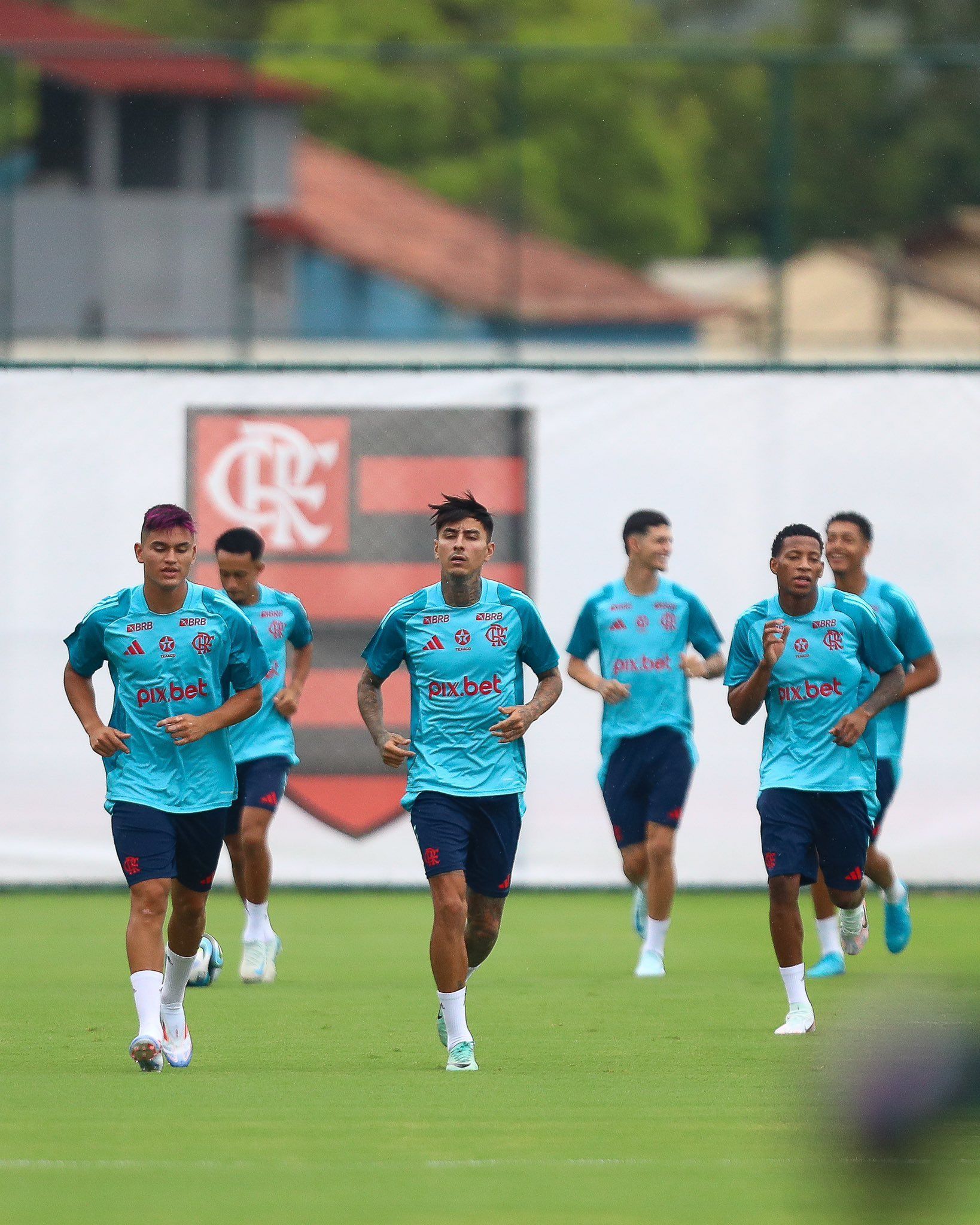 Cebolinha, Pedro e Viña estão fora da pré-temporada do Flamengo nos Estados Unidos