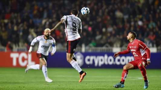 Flamengo jogou mal diante do Ñublense, no Chile