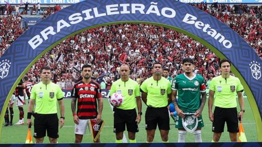 Flamengo x Palmeiras, pela Série A do Campeonato Brasileiro